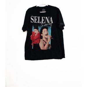 Selena Si Una Vez Graphic Tee - Black Shirt - Official Merchandise - Size 2XL